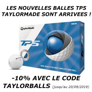 BALLES DE GOLF TP5 TAYLORMADE