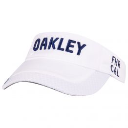 visière Oakley blanche